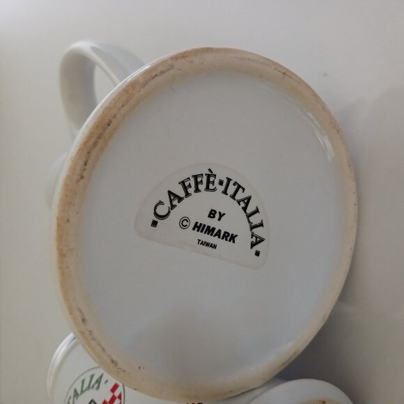 Caffe Italia Set by Himark Cheese Shaker & Ceramic Jar Coffee Vinager Oil Taiwan - Picture 3 of 14